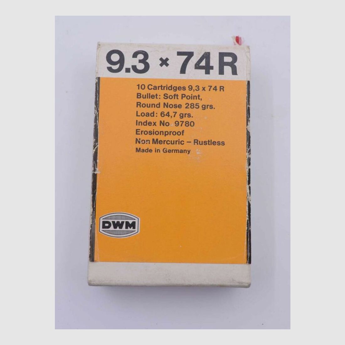 DWM, Berlin Büchsenpatronen 9,3x74R
