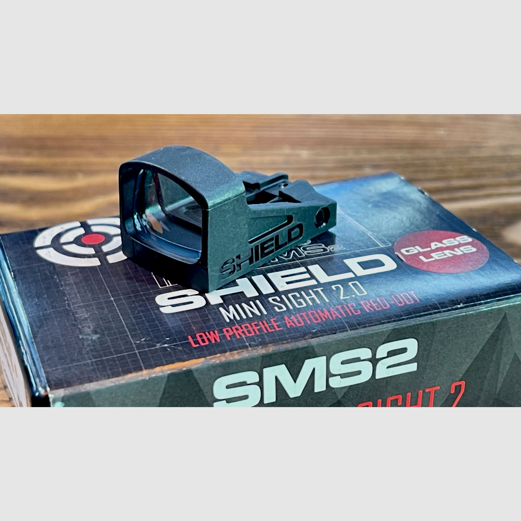 Shield Sights SMS Reflex Compact Mini Sight 2.0 -  4MOA Point Rouge "Prix Spécial"