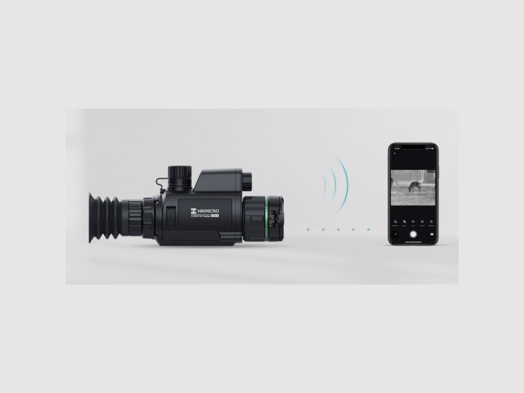 HIKMICRO CHEETAH Nachtzicht richtkijker met IR 850NM afstandsmeter, afbeelding 2 van 9
