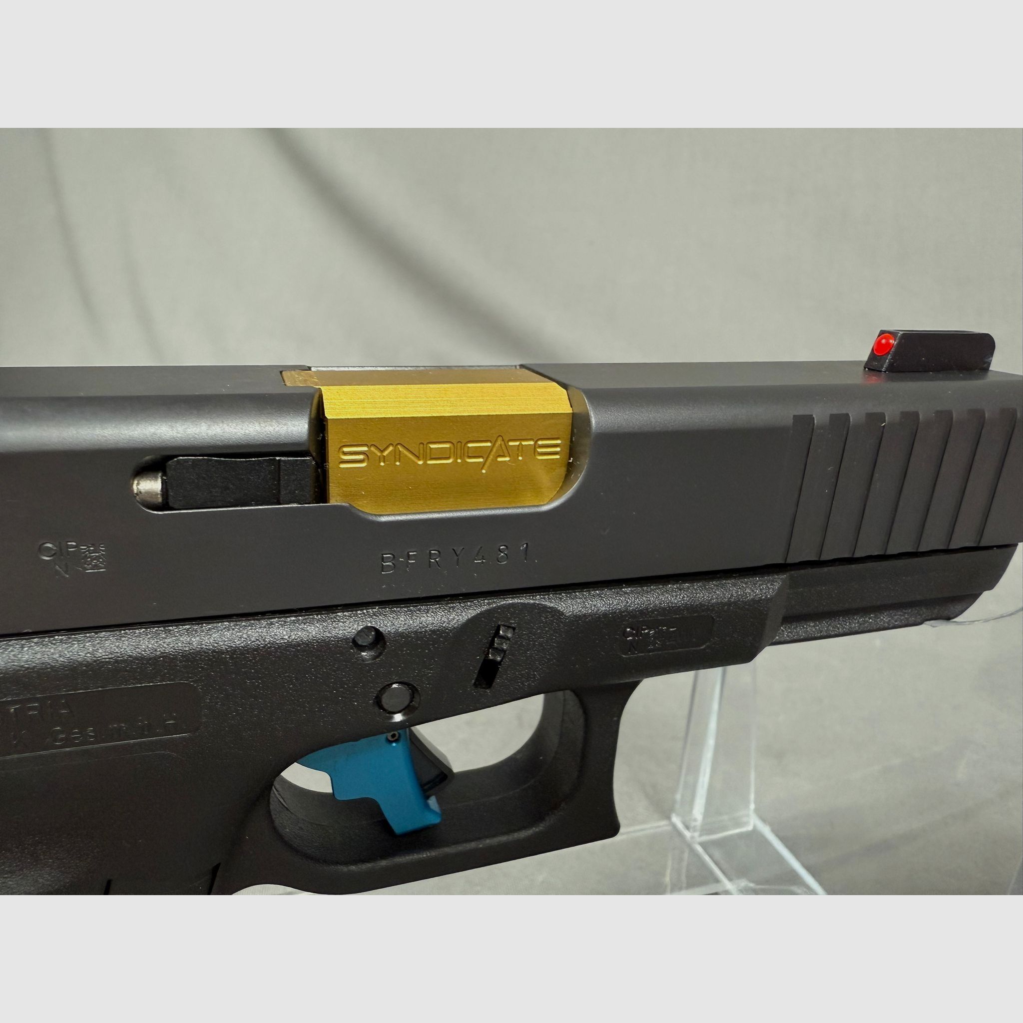 Glock 19 Gen 4  FS mit Syndicate 919 Lauf in 9mm Luger