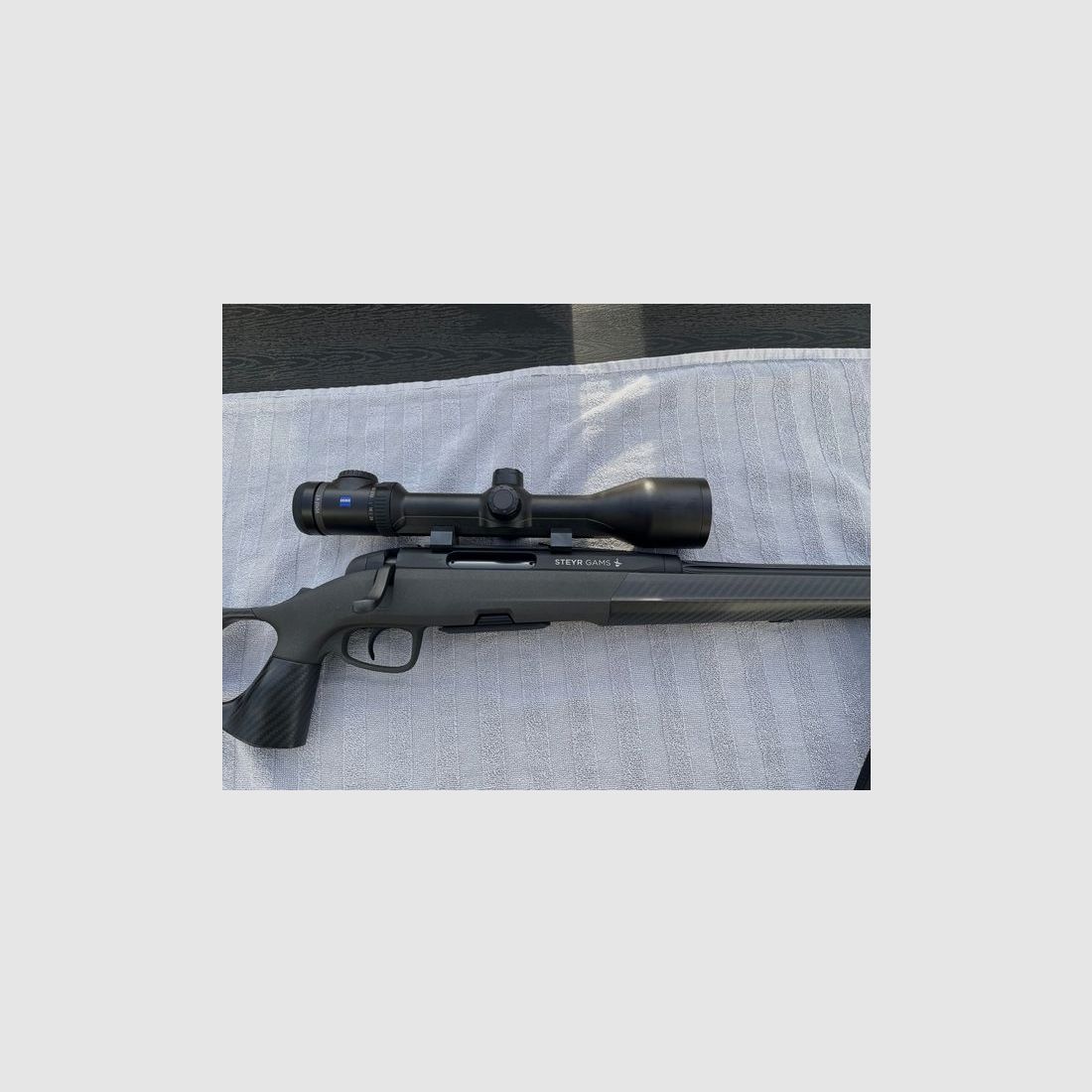 Steyr Gams w Carbonie 6,5 Creedmoor z Zeiss V8 2,8-20x56