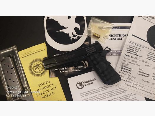 NIGHTHAWK FALCON 45 ACP “ONE GUN, ONE GUNSMITH”