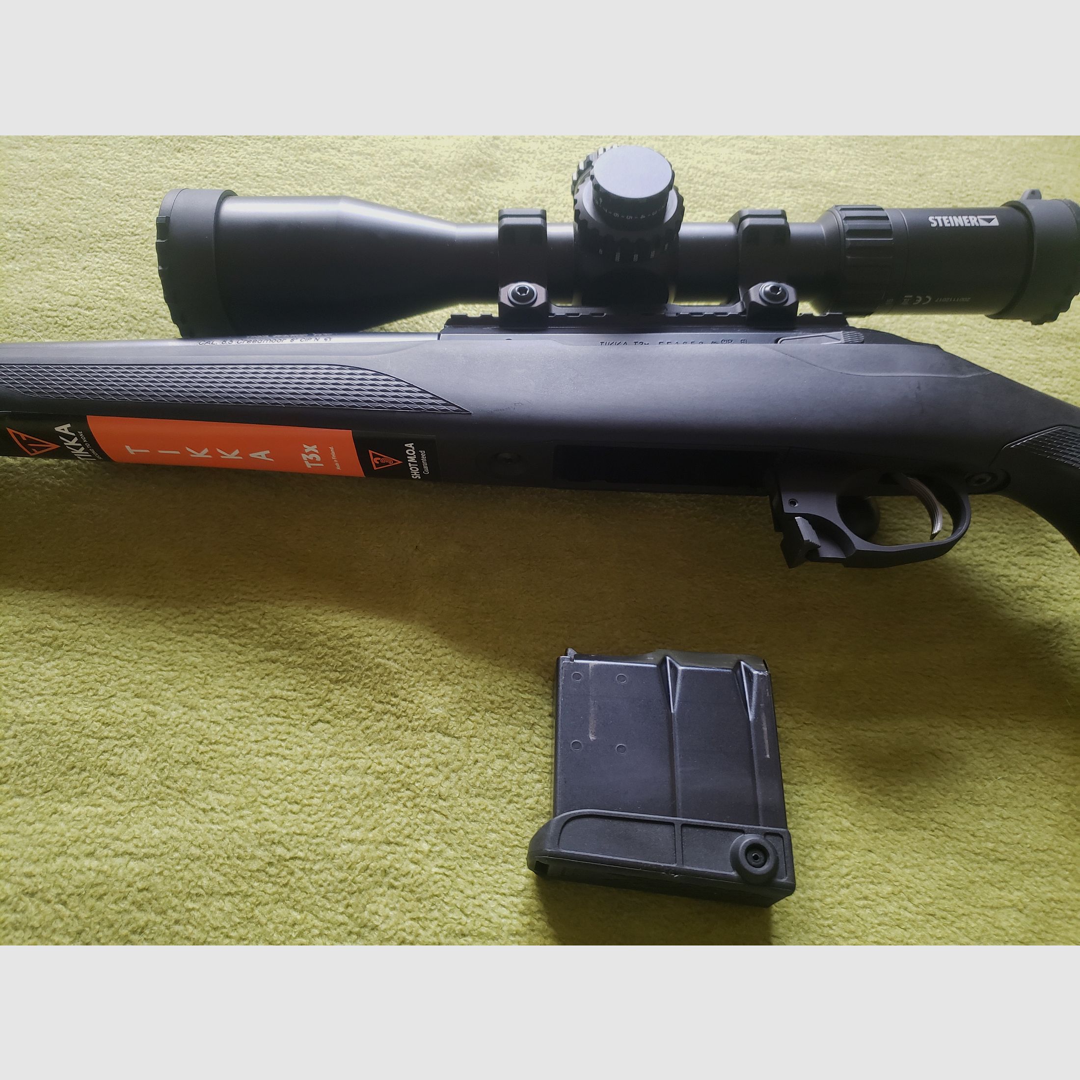 État impeccable - TIKKA T3x CTR - calibre 6,5 CRM, canon de 51 cm avec crosse réglable, image 7 sur 19
