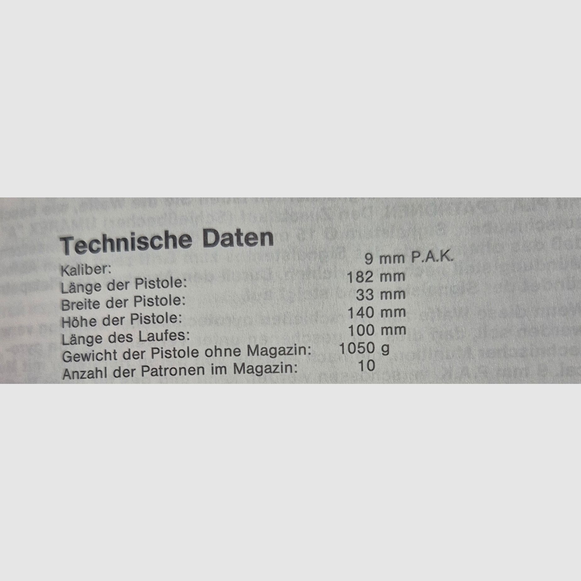 Walther P88 pistolet d'alarme 9mm PAK ***NEUF***