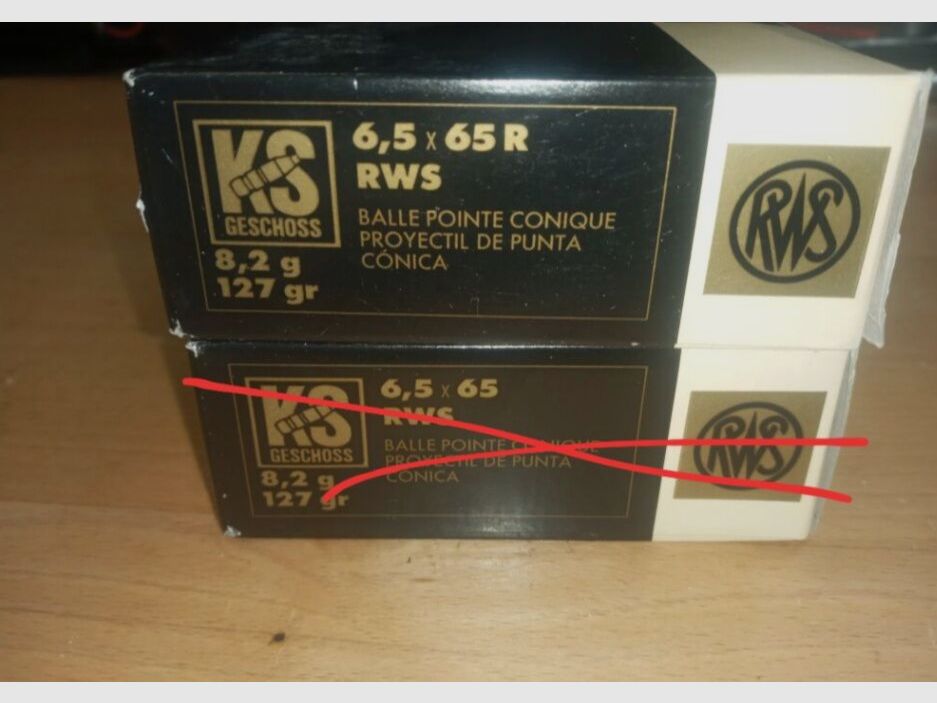 RWS , Dynamit Nobel 8,2g Kegelspitz