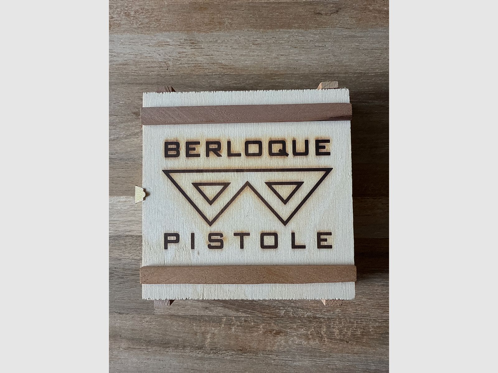 Berloque 2mm Pinnfire Schlüsselanhänger Signalmunition Knallpatronen Geschenkebox