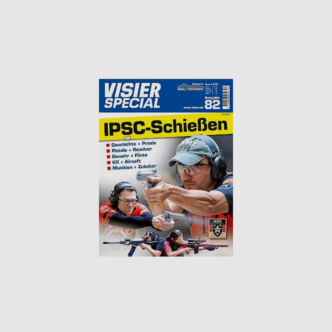 VISIER Zeitschrift Special 82 IPSC-Schießen