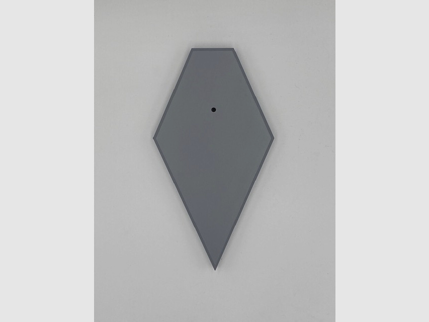 Horn board - trophy board roe deer Waldtraut - color black, gray or white