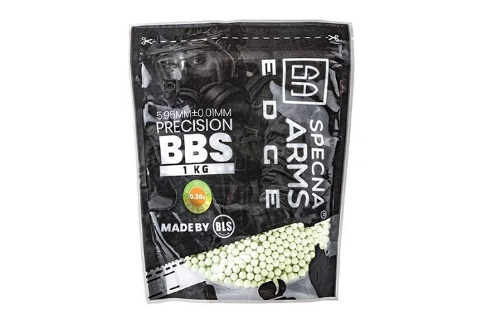 6 mm ASG BBs Specna Arms EDGE Tracer BIO 0.30 g – 1 kg – green, image 3 of 4