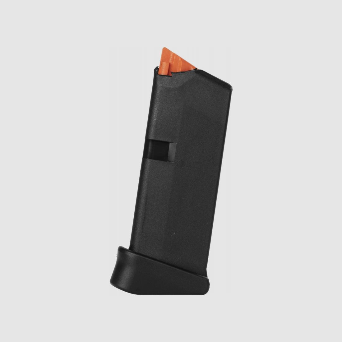 CARGADOR GLOCK 43 C/EXTENSION 9×19 ELEVADOR NARANJA, imagen 2 de 3