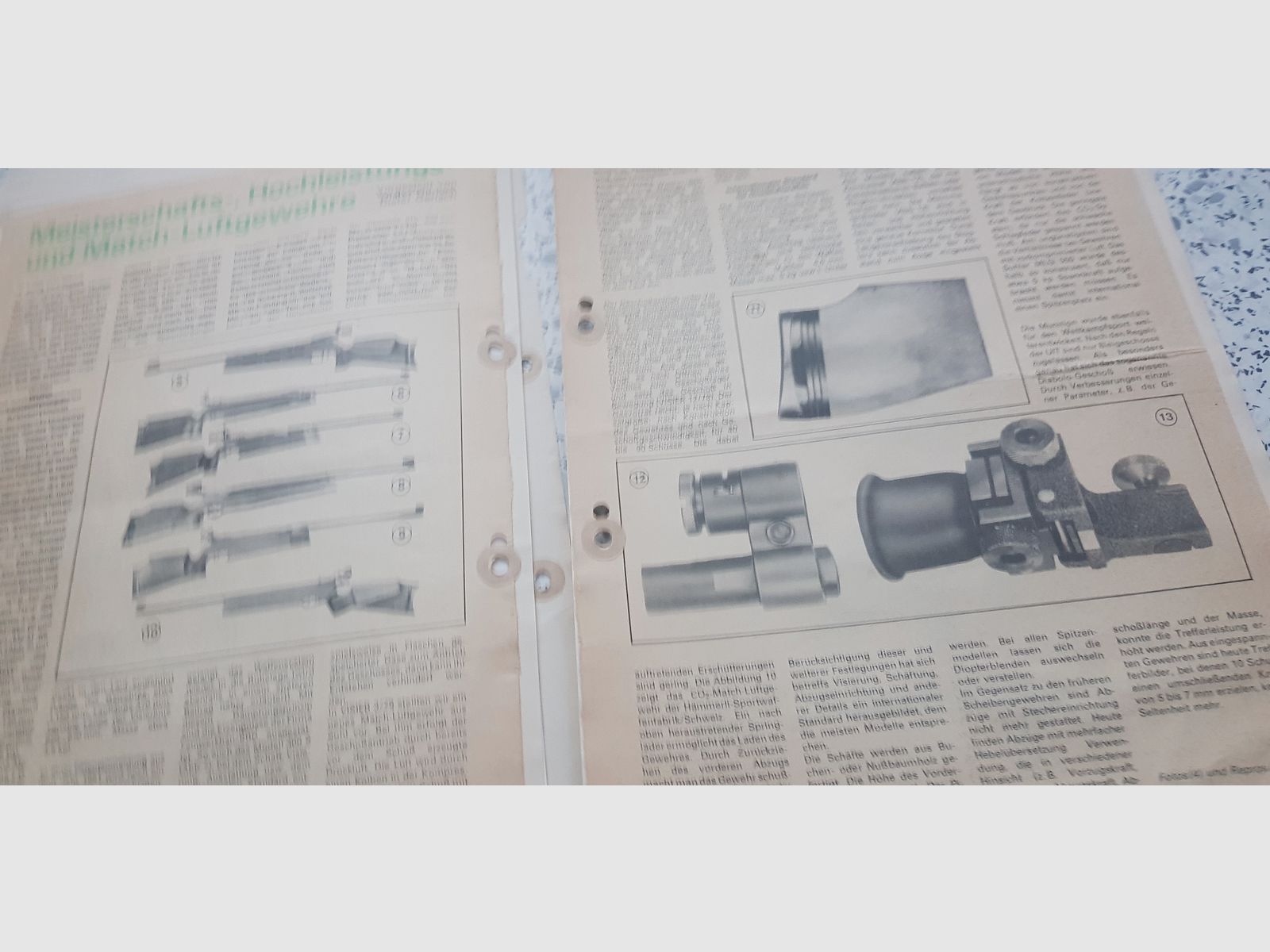 Anschauen ;-) Verschiedene gesammelte Unterlagen aus Zeitungen usw. sehr viel zu Haenel Modellen  mit seltenen Dokumenten 