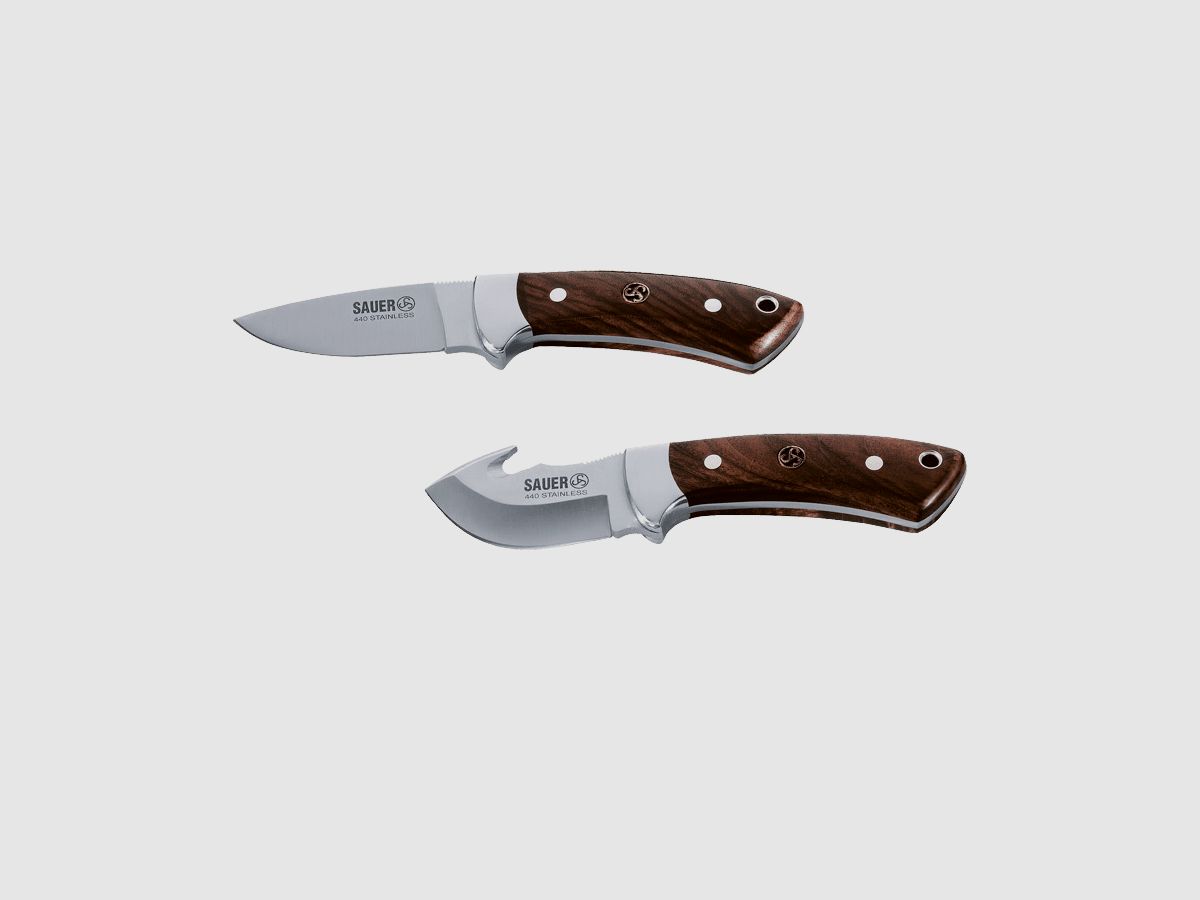 Sauer Corto Satinado coltello da caccia