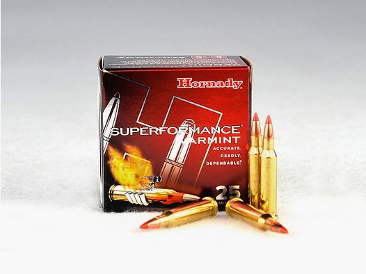 Hornady .17 HORNET V-MAX 20 grs 1 Packung (25 Schuss á 1,316 €*)