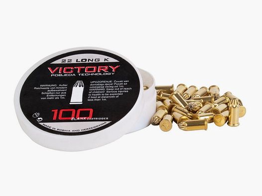 Victory cartucce a salve .22 lunghe 100 pezzi