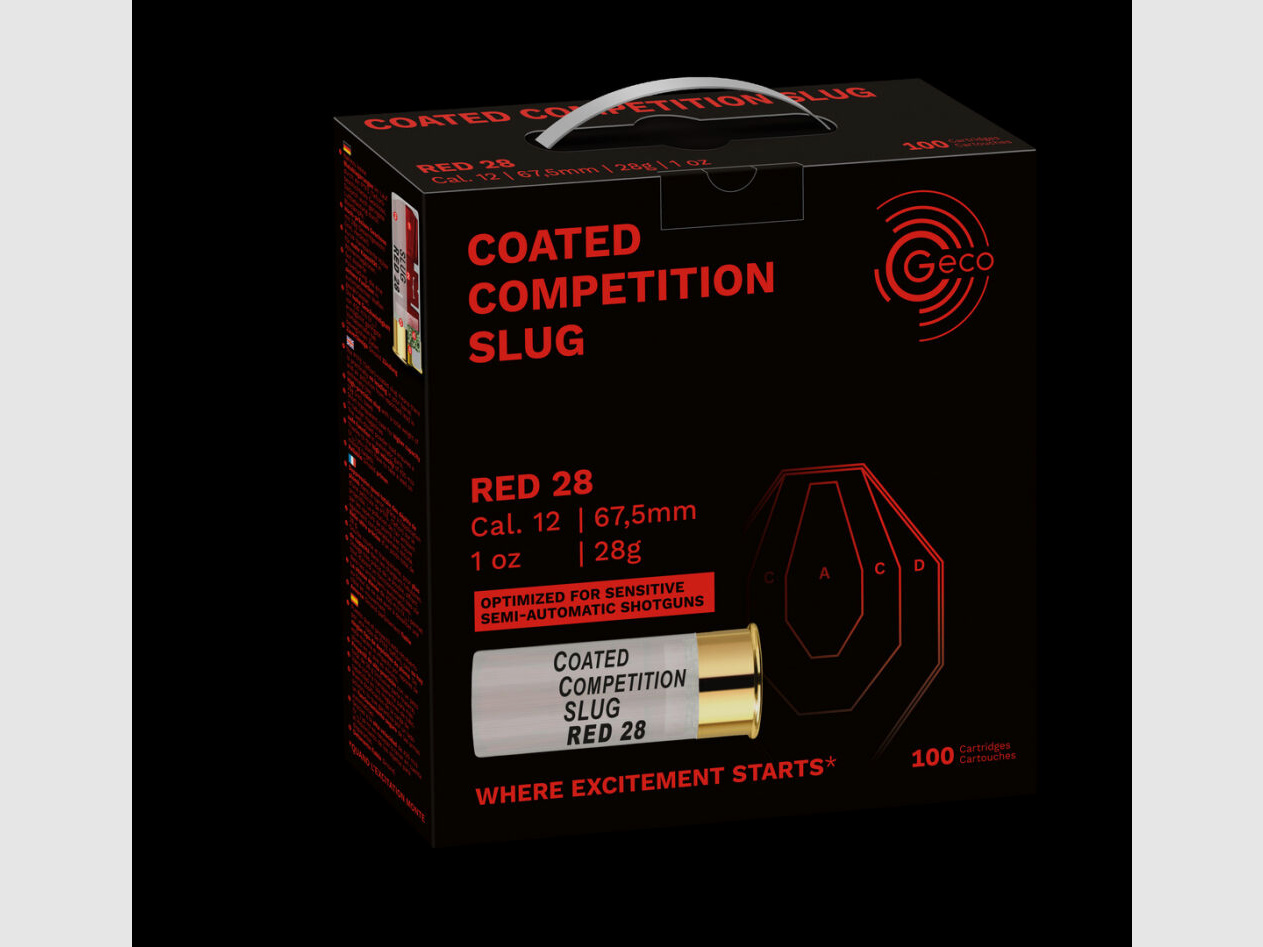 Geco 28g Competition Slug 100STK