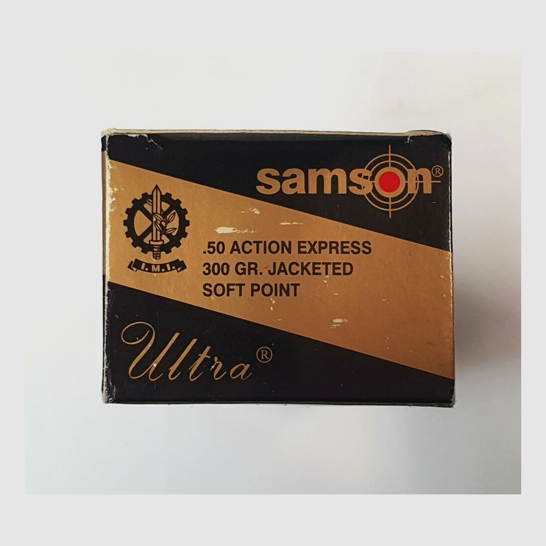 IMI SAMSON Ultra IMI .50AE, 300 GR Jacketed Soft Point, 20 centerfire patronen