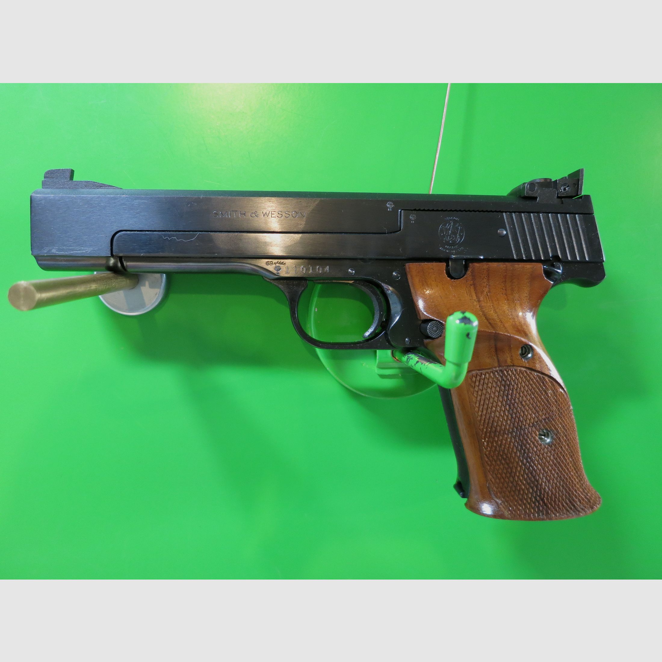 Smith & Wesson Modelo 41, .22lr, pistola de deporte, Nill-Griff       #1