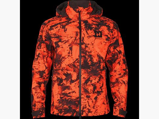 Härkila Herren Jacke Wildboar Pro Camo HWS AXIS MSP®Orange Blaze