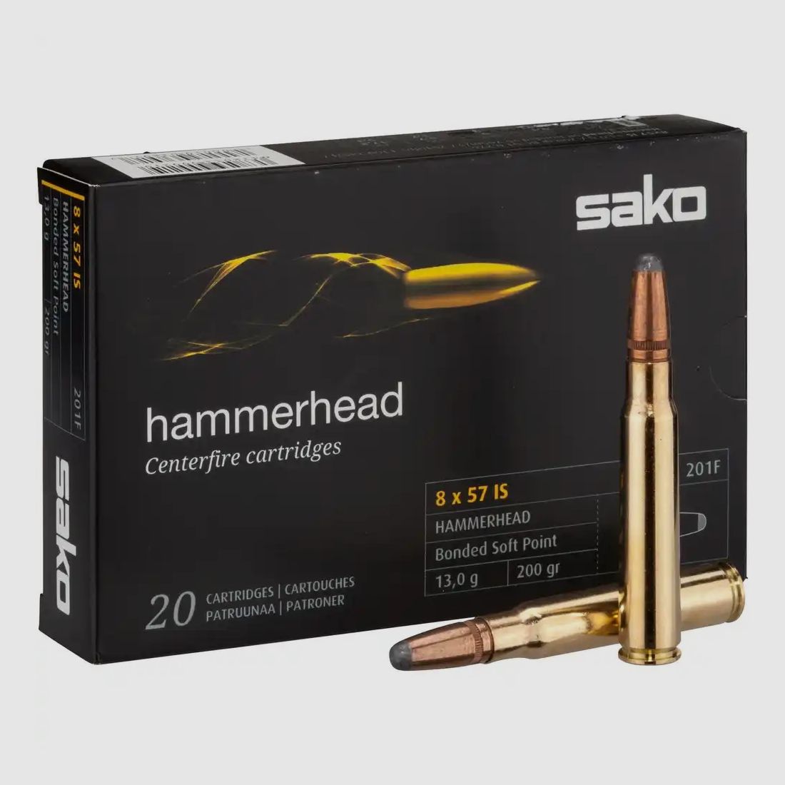 Sako Bchsenpatronen 8x57 JS