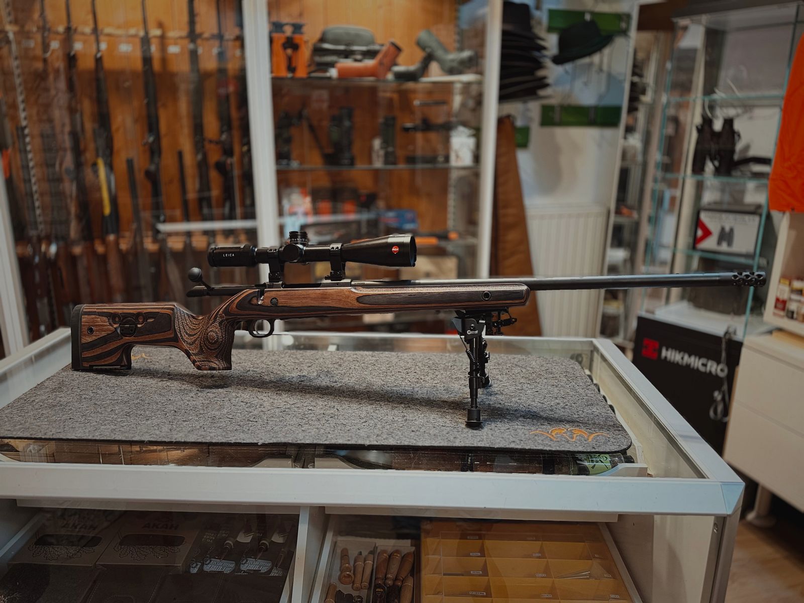 CZ 600 Range Cal. .308 Win – Carabine de précision incl. Leica Amplus 5 2,5–15x50