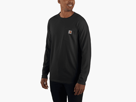 Carhartt Force™ Relaxed L/S T-Shirt Uomo Nero S