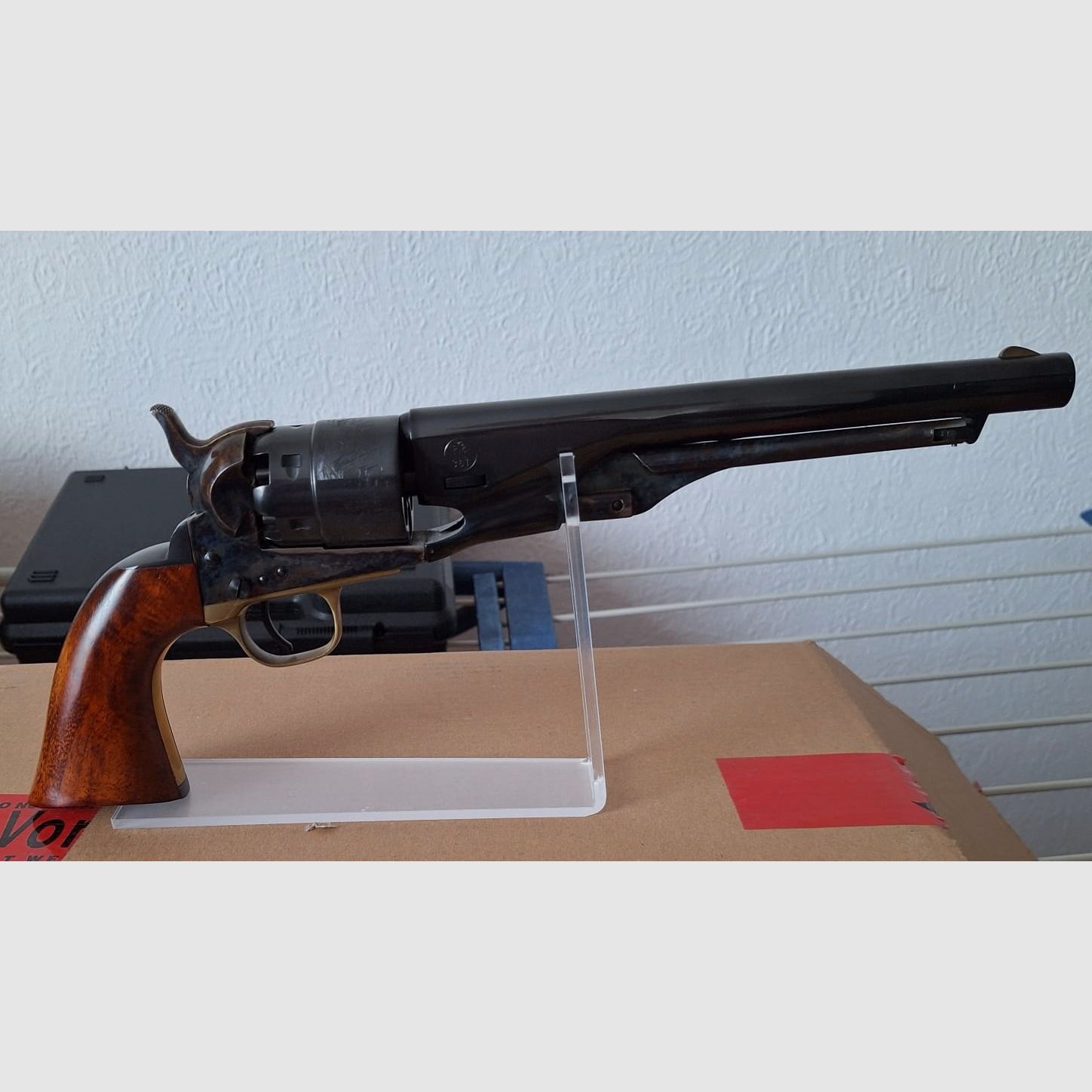 HEGE Western Revolver Navy 1851 langer Lauf 7,5 zoll PTB 361 9mm RK