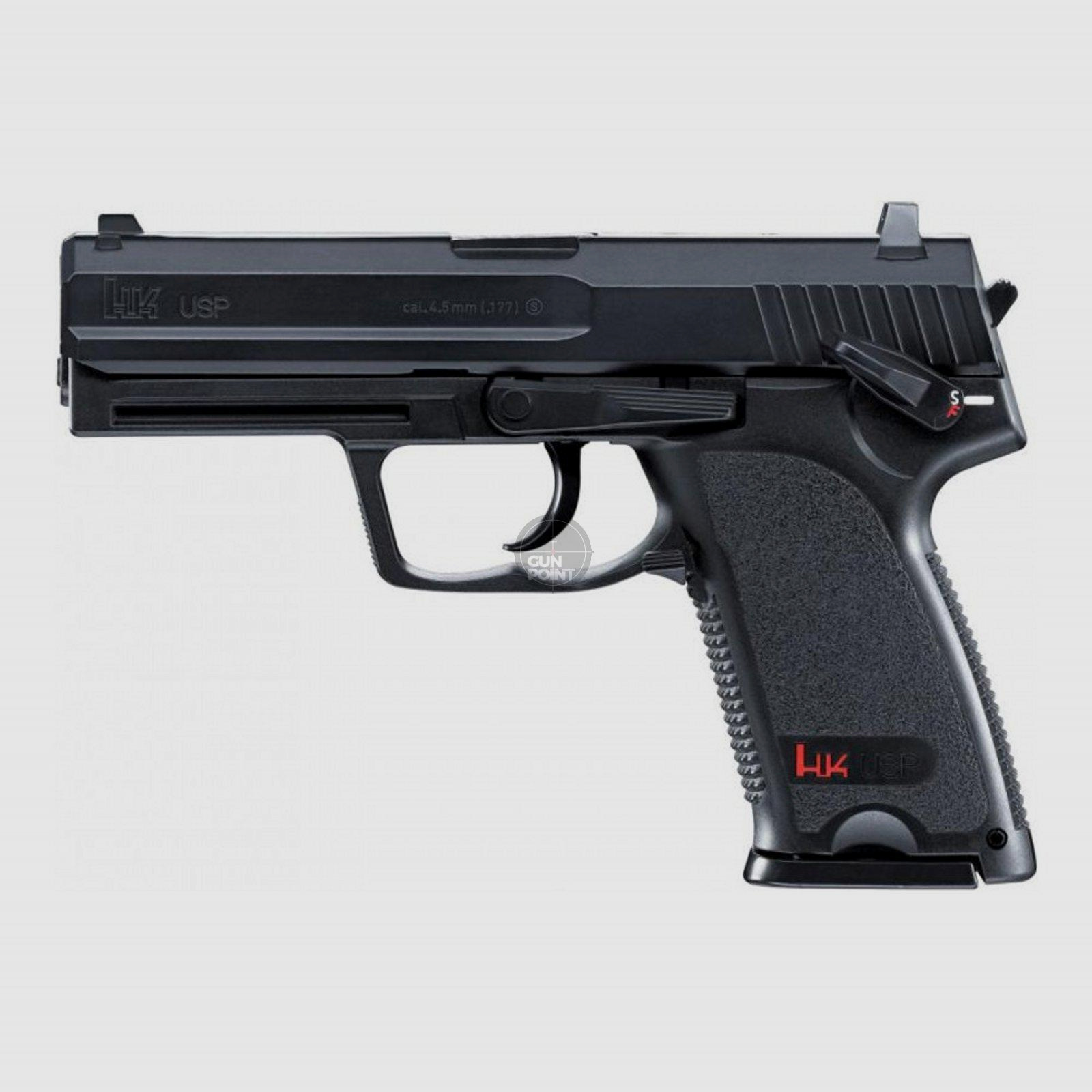 Luftpistole - Heckler&Koch USP BB Co2-System Kal. 4,5 mm