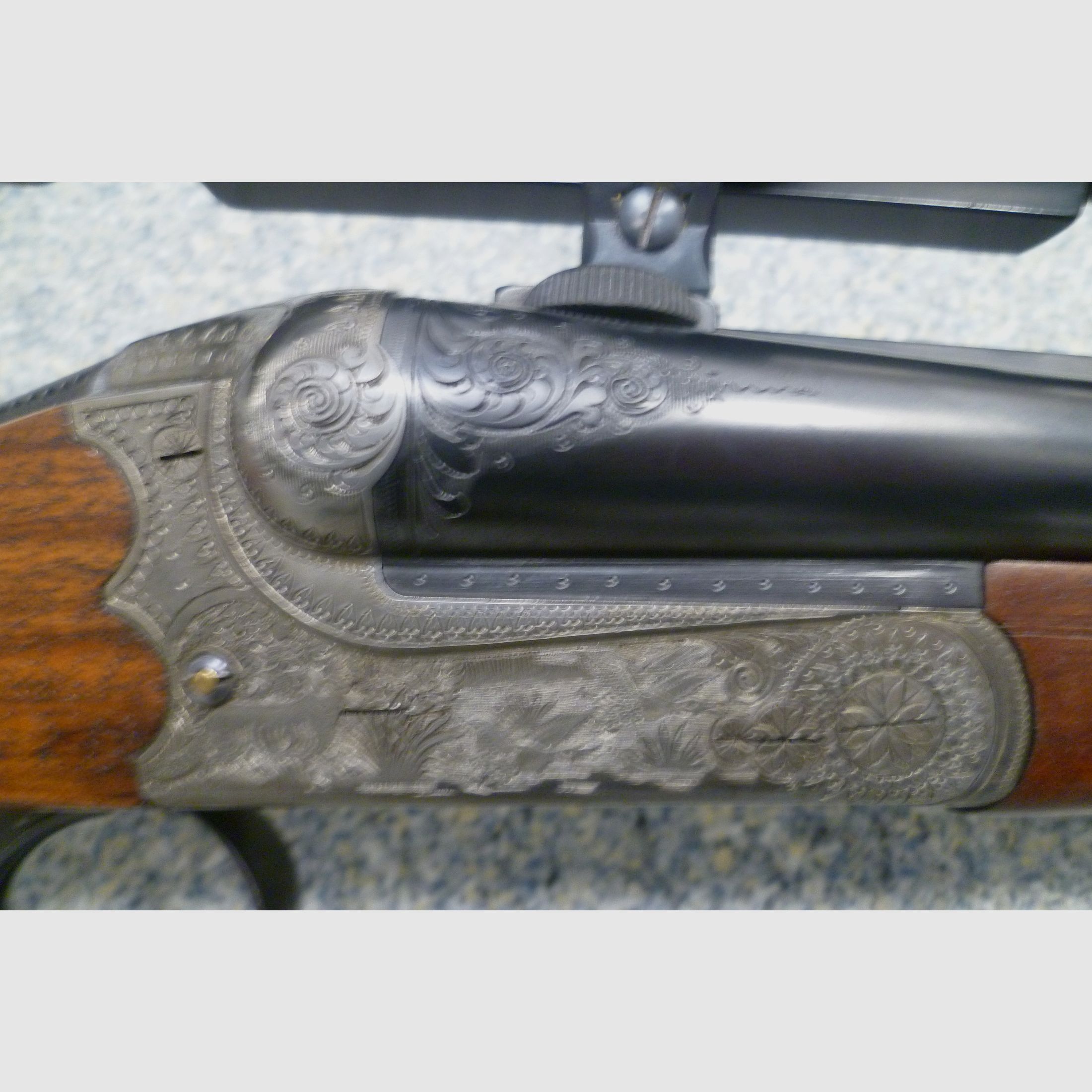 Breech-loading shotgun Bühag 12/70 & 8x57IRS