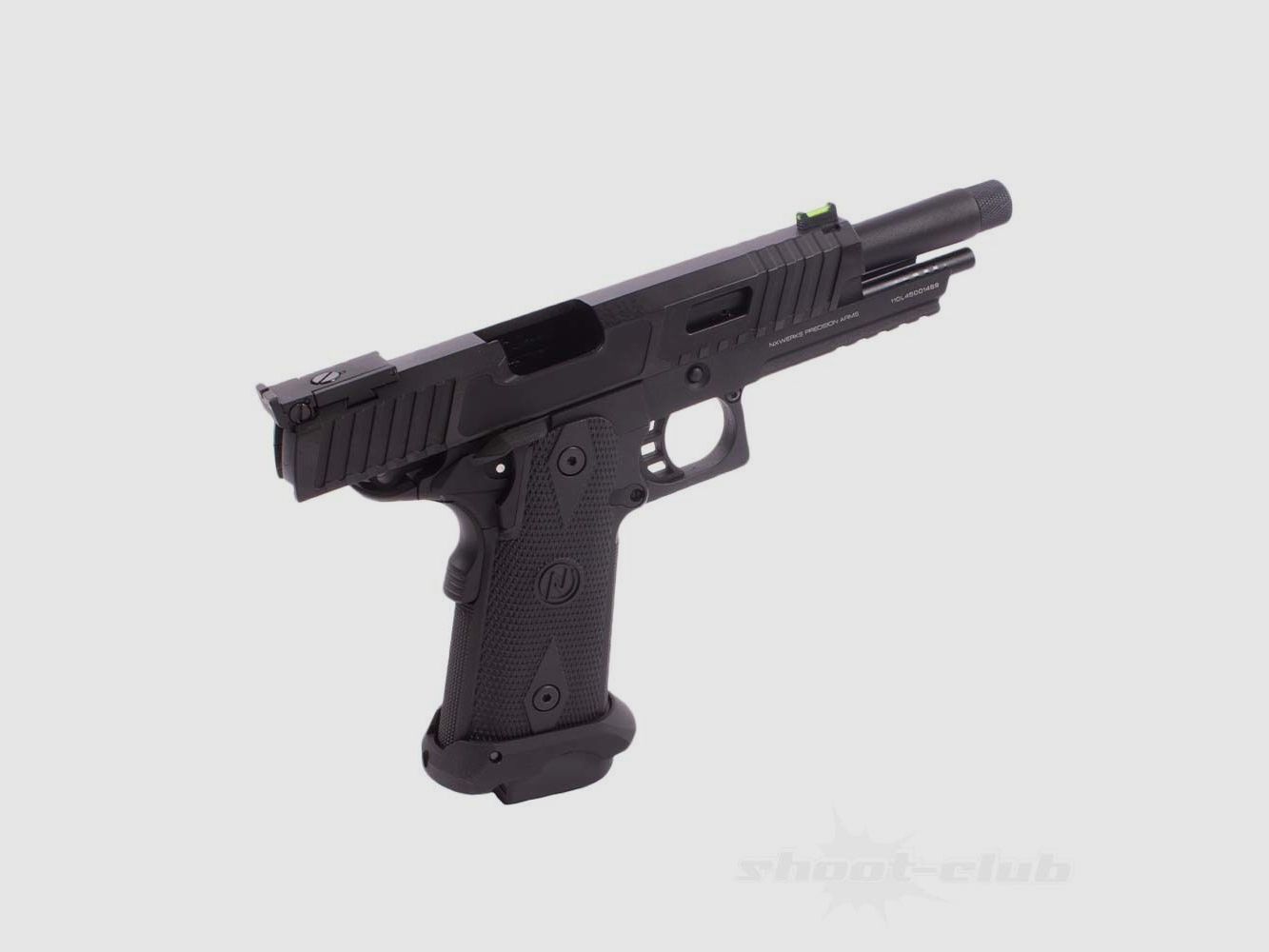 NXG 1911 Pendragon Co2 Pistolet BB 4,5mm BB noir M14x1 gauche