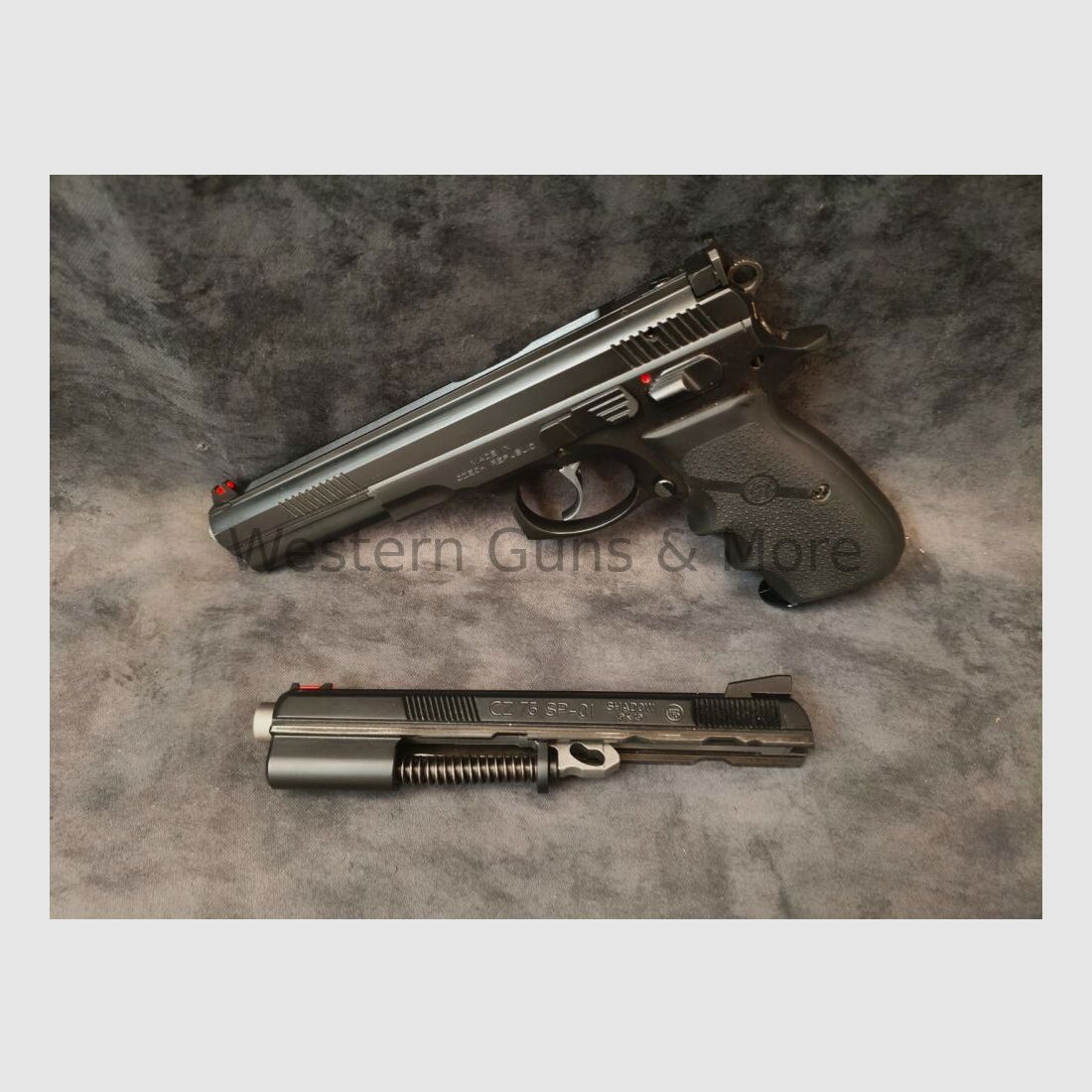 Arme-Oschatz CZ 75 Sport II 6 pouces cal. 9mm Luger + système d'échange CZ 75 SP-01