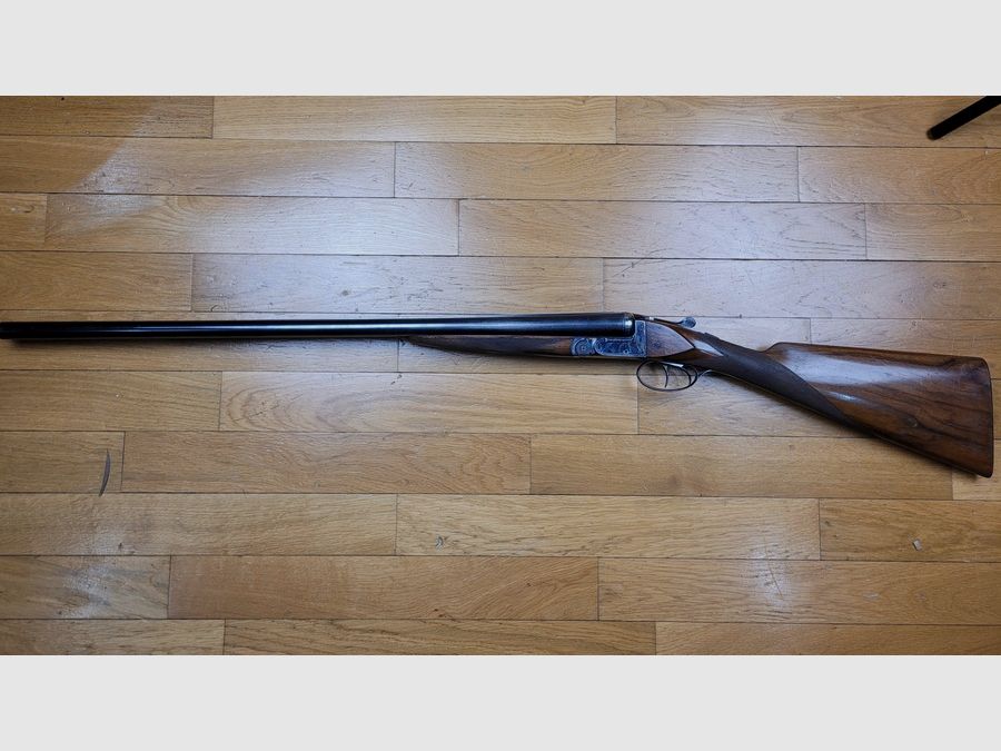 Luxueux fusil juxtaposé calibre 12/70 – Canons Jean Breuil en demi-bloc – Fabrication Blondeau – Quasi neuf – Très belle arme, image 26 sur 27