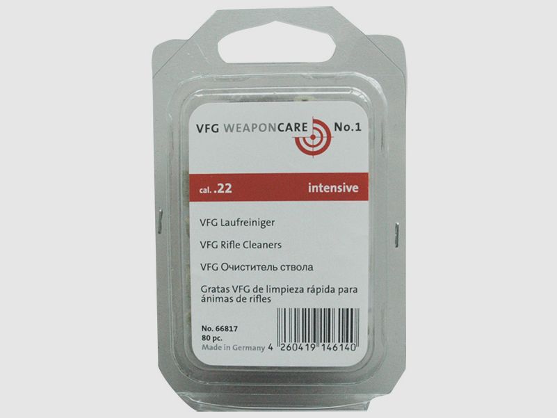 VFG Cleaner Intensive .22 80 pezzi