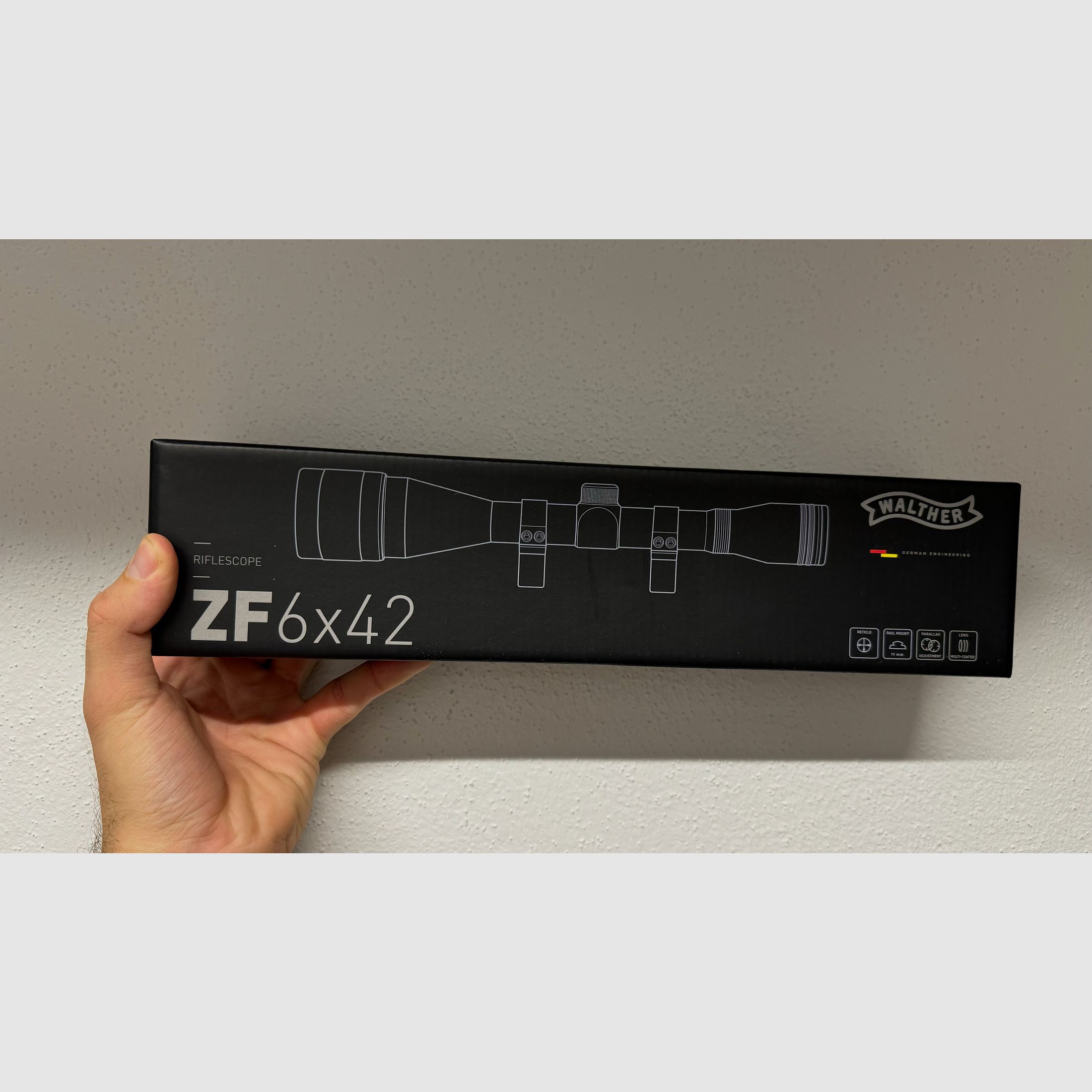 Neu Walter ZF 6x42 10mm Rail