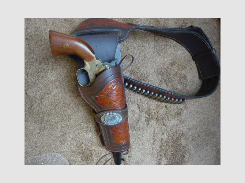 Revolver occidentale Remington New Army cal. 9mm Knall Fa. Neumann