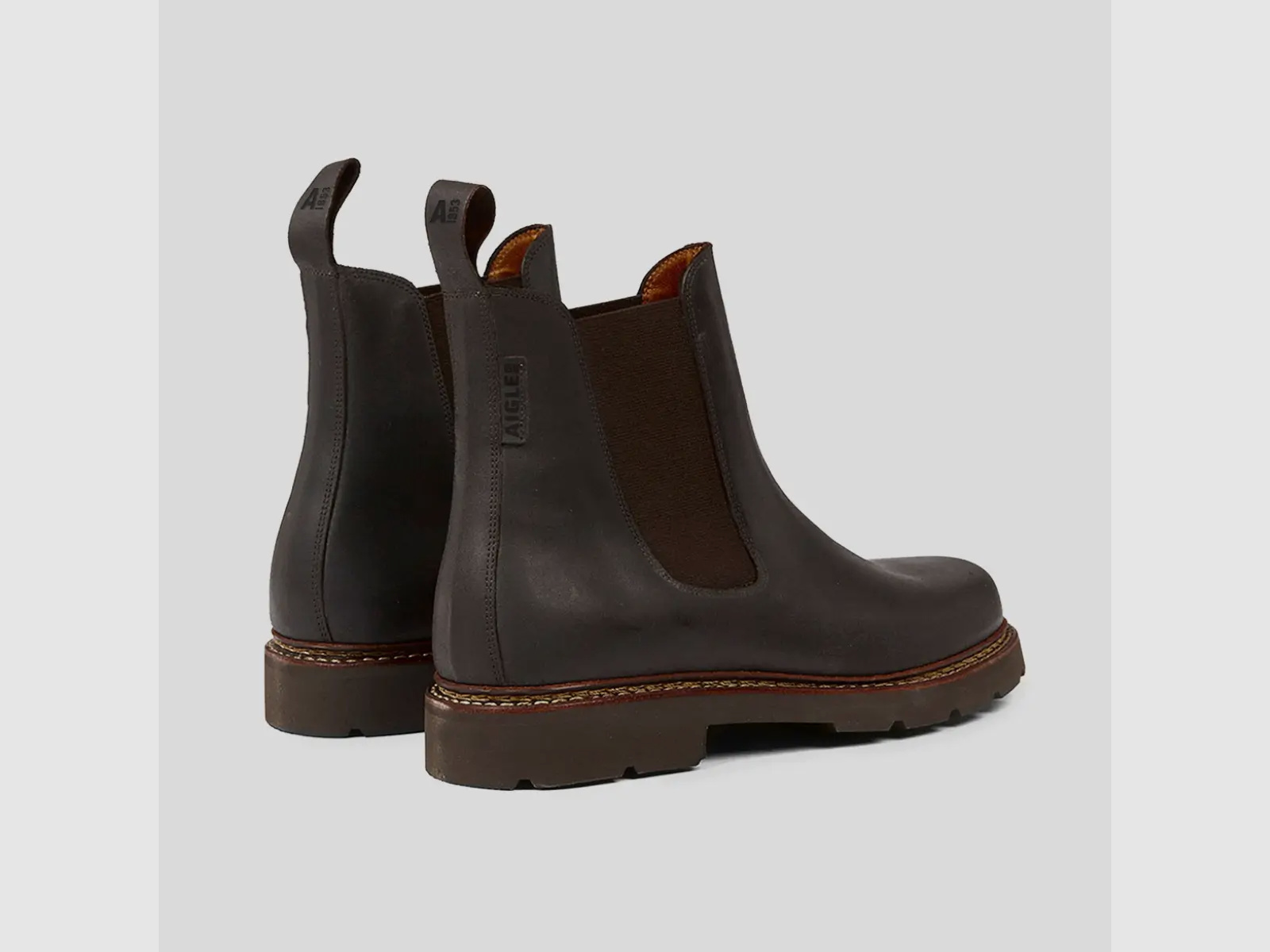 Aigle Scarpe in Pelle Quercy