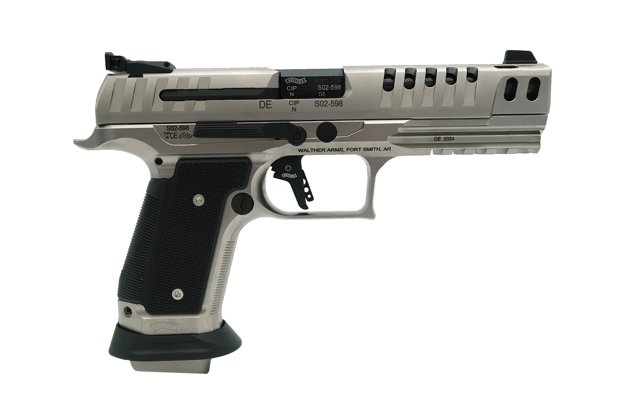 Walther Q5 Match SF Black TIE Pistole 9mm Luger Black