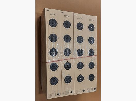 Air rifle target strips