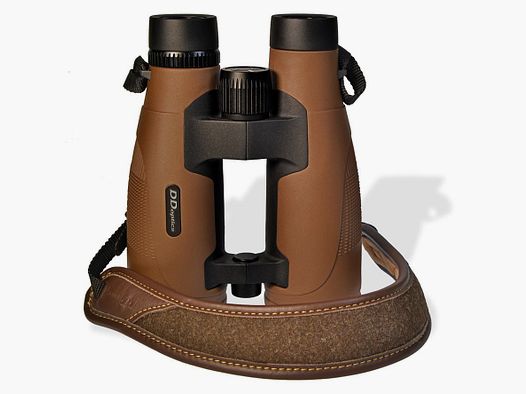 DDoptics Fernglas | Pirschler 8×56 | Gen3 | braun | Loden-Leder