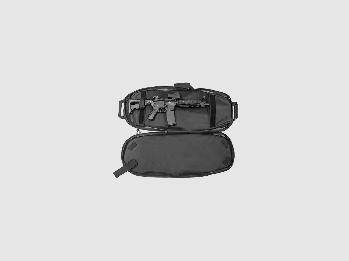 UTG Alpha Battle Carrier Rapid Deployment Sling Pack 34" zwart Gen2