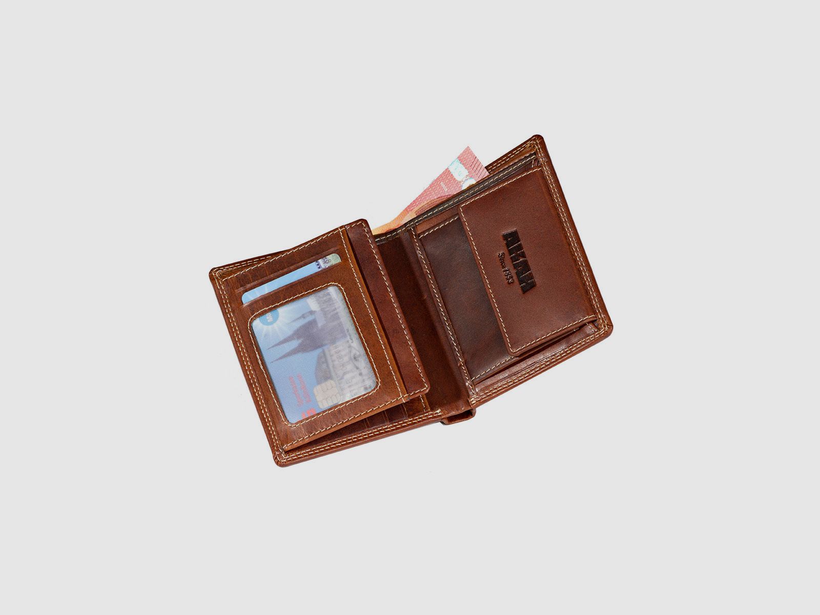 AKAH Geldbörse Hochformat BIG FIVE