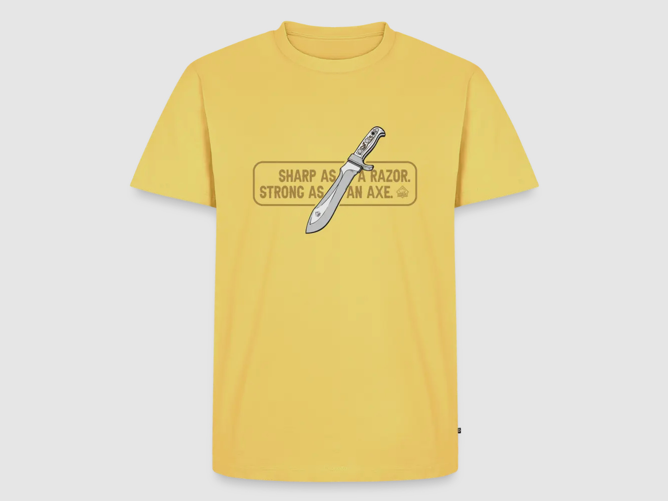 PUMA Męska Premium T-Shirt "White Hunter Sharp & Strong"