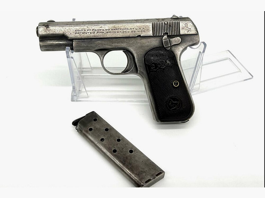 Colt 1903 Hammerless Pocket Model Type III Kaliber .32 ACP	 .32 ACP