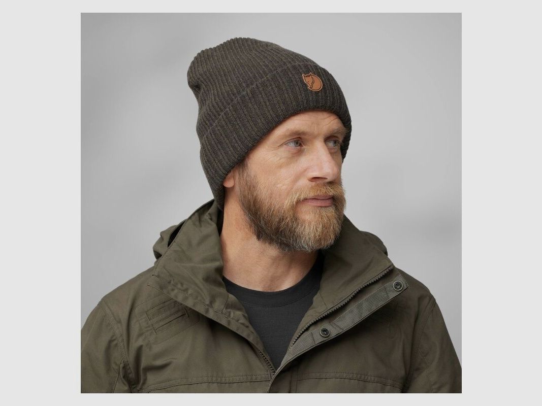 Fjällräven Unisex Beanie Sörmland Reversible Dark Olive OneSize