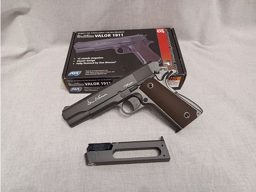 Dan Wesson Valor 1911 / 4,5 mm Diabolo / CO2 / Pistole / OVP (98)