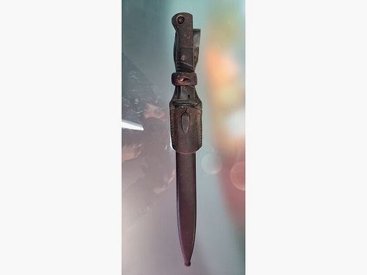 Wehrmacht Seitengewehr Bajonett zum 98 K, 2 Weltkrieg