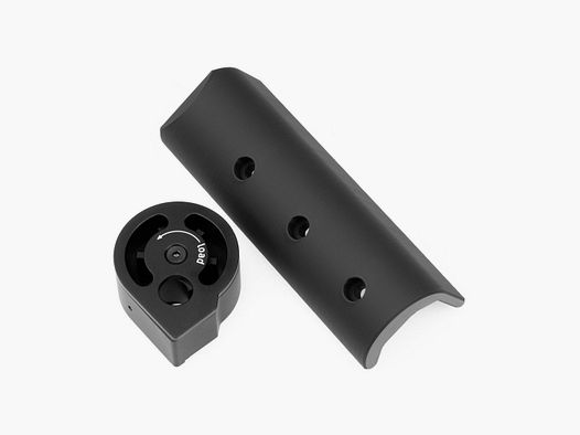 Magazine + cheek rest CHALLENGER LEFT | CNC - ALUMINUM | Cal.50 | 6 rounds