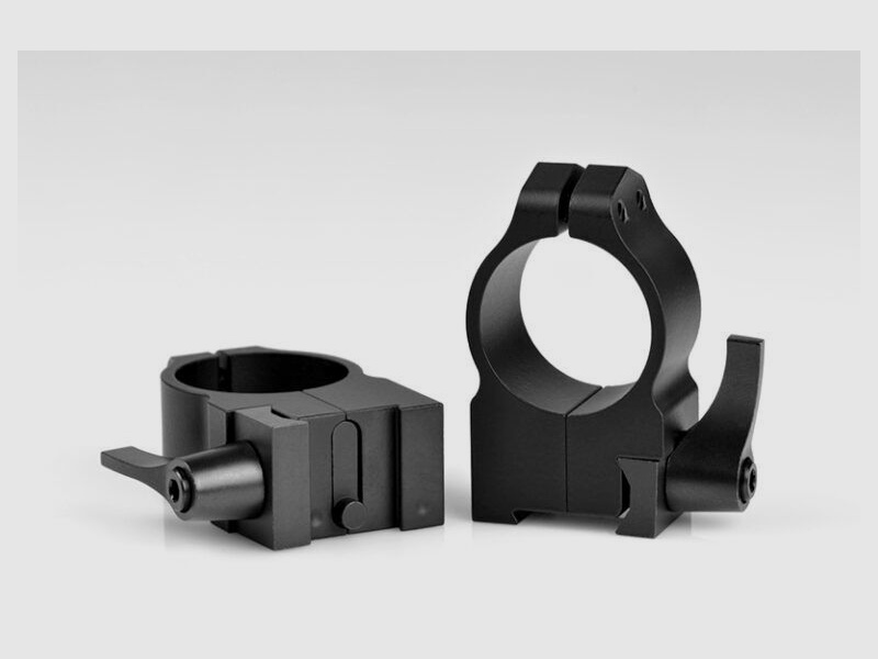 Warne TIKKA - QD Stahl Ringe 1 Zoll (1") High 14,5 mm (2TLM)