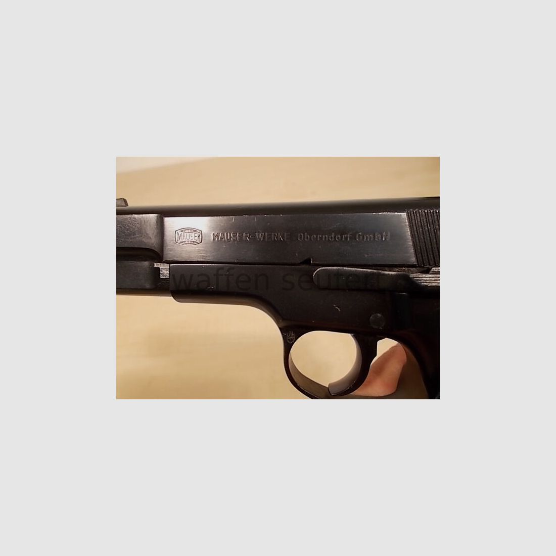 Pistolet Mauser Compact DA kal. dużego.
