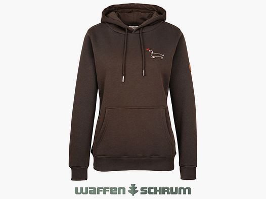 Hoodie Hubertus Teckel con Corazón