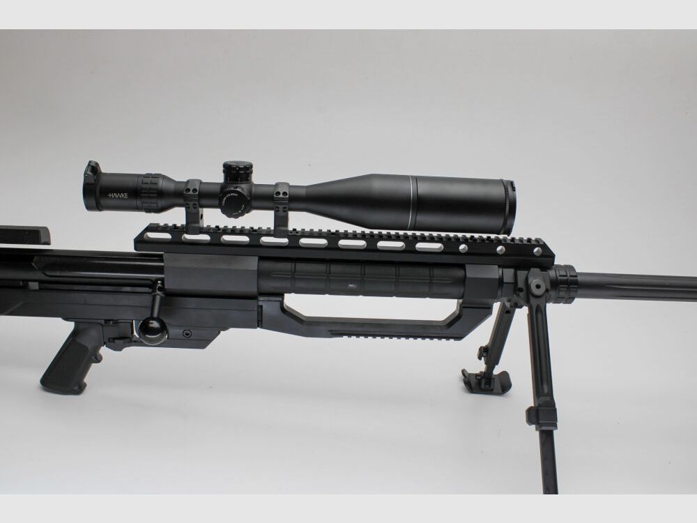 EL Büchse Fortmeier M2002 Kal. .50 BMG mit Hawke 5-25x56 .50BMG